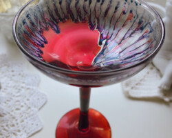 色の美しいグラス グラス